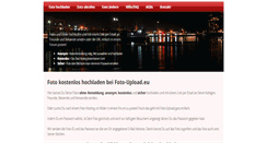 Desktop Screenshot of foto-upload.eu